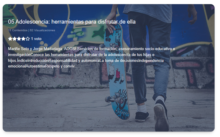 adolescencia, herramientas para disfrutar
