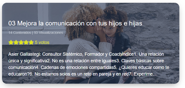 Mejora la comunicación con tus hijos e hijas