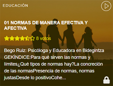 Normas afectivas y efectivas