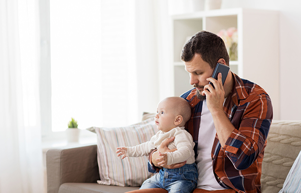 teletrabajo con niñas y niños