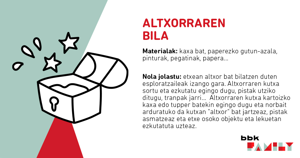 altxoarraren bila