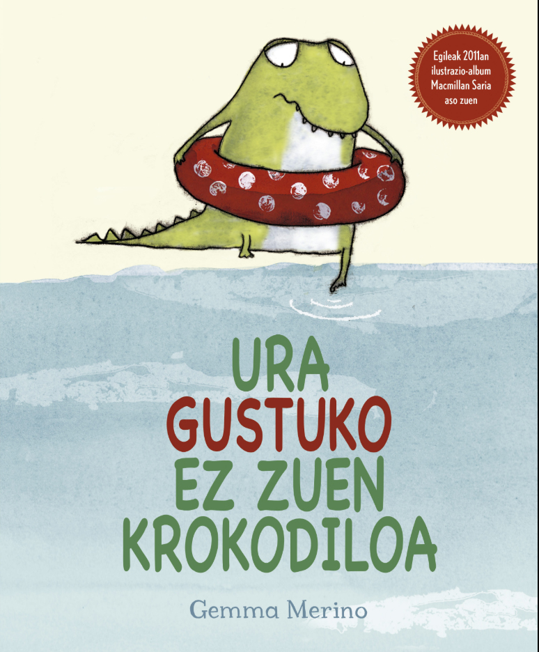 Ura gustuko ez zuen krokodiloa