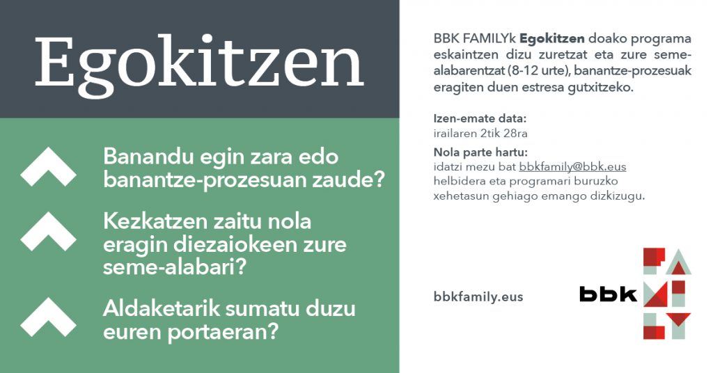 egokitzen banaketak