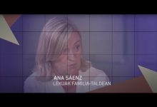 Ana Sáenz; Los lugares en el grupo familiar